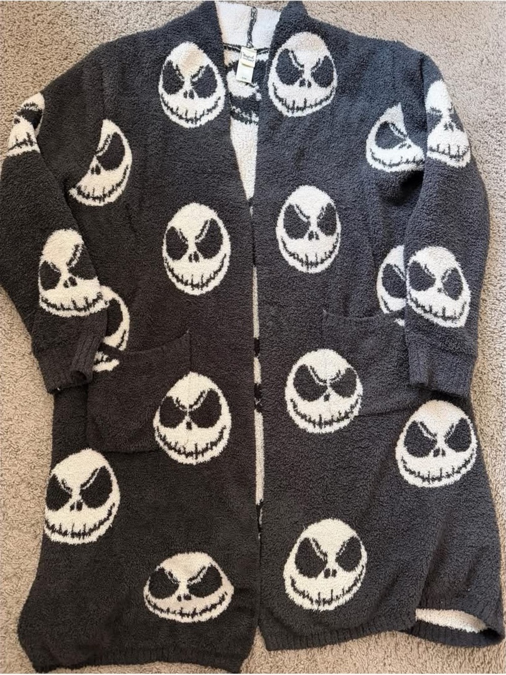LAST CHANCE* Magical little babes Jack Skellington Cardigan adult S/M